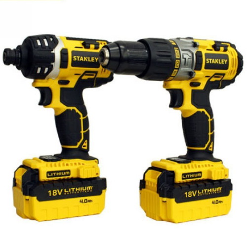 스탠리 STCD1843K 충전 콤보세트 (4.0Ah, 배터리 2개)