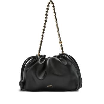 로에베 플라멩코 체인 드로스트링 미디엄 클러치 A411FCRX751100