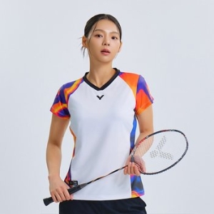 빅터 배드민턴 Dynamic Ace Pro 여성 티셔츠 VT25AGW002F