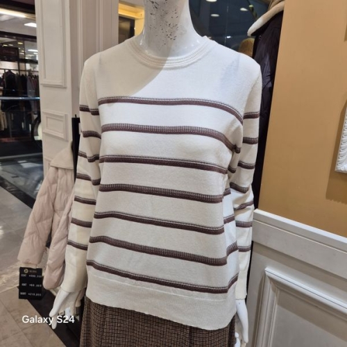 BCBG 봄26 ST 라운드넥 니트 B6A1K471_이미지