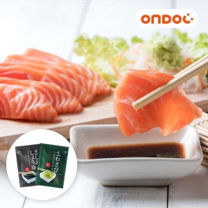 온도씨 노르웨이 생 연어회 슬라이스 1kg [1개]