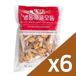 자연맛남 손질 해물모듬 700g (6개)