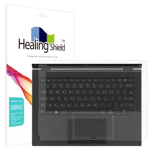 폰트리 힐링쉴드 LG전자 2022 그램360 14T90Q 14TD90Q 무광 외부보호필름 (팜레스트/터치패드 2매)_이미지