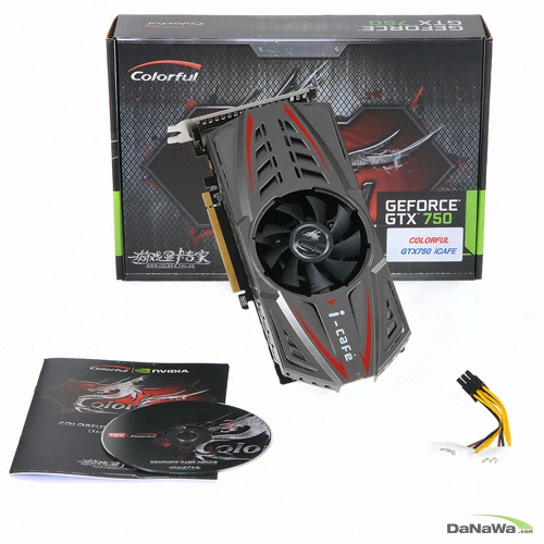 COLORFUL 지포스 GTX750 iCafe D5 1GB_이미지