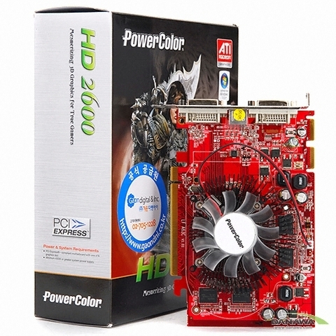 PowerColor �󵥿� HD 2600XT Power Up 256MB ����