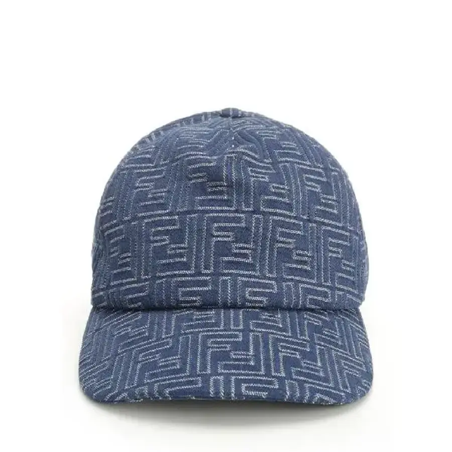 펜디 FXQ768AV93F0RBB Ff Denim Baseball Cap_이미지