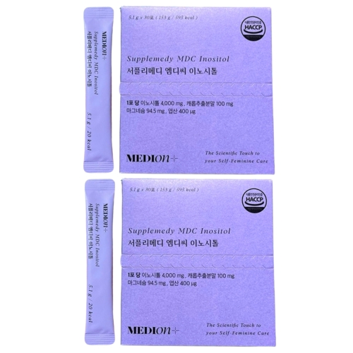 Medion 서플리메디 엠디씨 이노시톨 4000mg 30포 (2개)_이미지