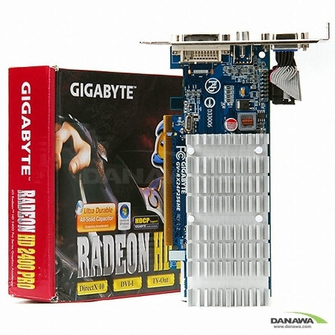 GIGABYTE 라데온 HD 2400Pro Ultra Durable 256MB_이미지