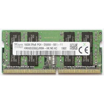 닉스 SK HY 16GB 2RX8 DDR4 SO-DIMM <b>PC4-21300</b> 2666MHZ 메모리 모듈 HMA82GS6CJR8N-VK
