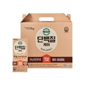 한국야쿠르트 잇츠온 케어온 단백질케어 195ml (20개)_이미지