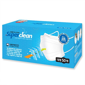 쓰리큐 3Q 슈퍼클린 마스크 KF-AD 대형 (100매)