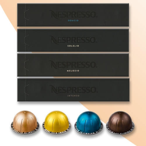 네스프레소 버츄오 캡슐커피 머그 230ml 시그니쳐 4종 솔레 멜로 인텐소 오다 230ml 1세트