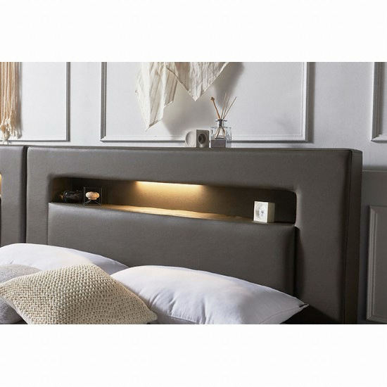 동서가구 이즈 포비 둥지형 LED 패밀리침대 SS+Q (40T라텍스독립)_이미지