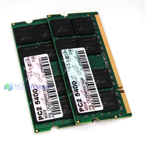 OCZ SS 노트북 DDR2-675 So-Dimm 패키지 디직스 (4GB(2Gx2))_이미지