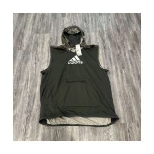 CONTINENT 카모 플라쥬 시티 민소매 후드티 GC8273