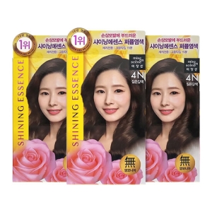 아모레퍼시픽 미쟝센 샤이닝 에센스 염색약 4N 짙은갈색 3개팩_이미지