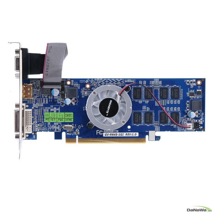GIGABYTE 라데온 HD 6450 UD2 V2 D3 1GB LP_이미지