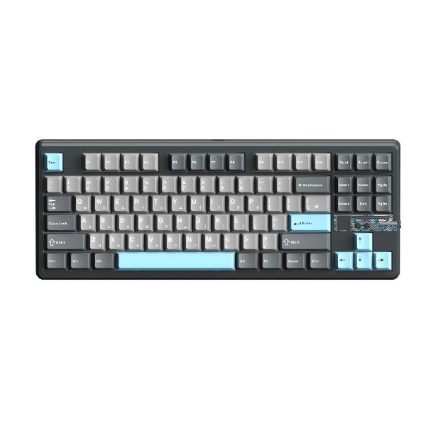 AULA F87 Pro V2 유무선 기계식 모던 블랙 (세이야축)_이미지