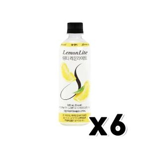링티 레몬라이트 제로 500ml (6개)_이미지