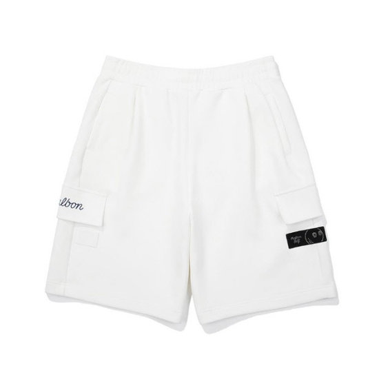  말본골프 트레블 스크립트 버뮤다 팬츠 M5123PHP01OWT