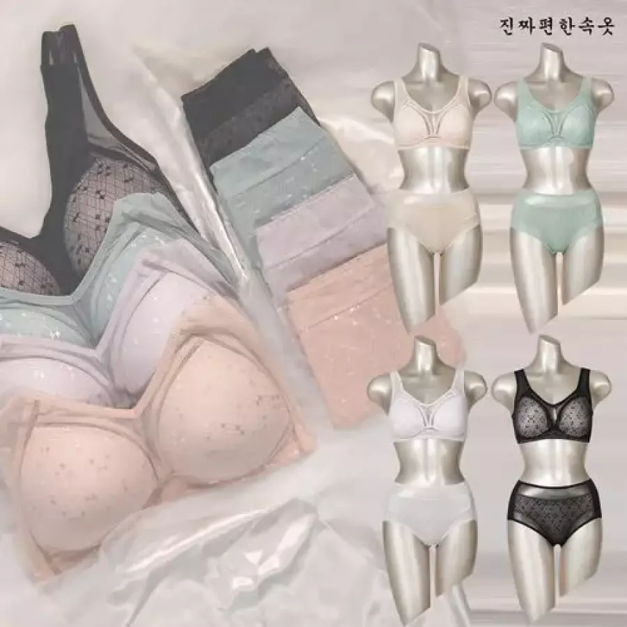 진짜편한속옷 360도 진짜무빙 더샤이닝 브라팬티 8종_734622