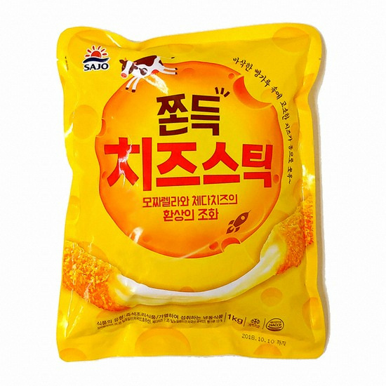 사조대림 대림선 쫀득 치즈스틱 1kg (2개)_이미지