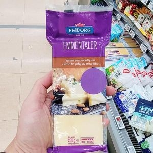 엠보그 에멘탈 포션치즈 200G_이미지