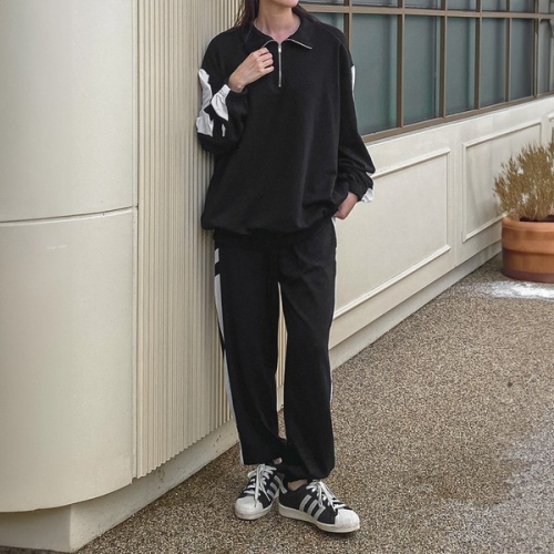 아이우먼 빅사이즈 310 빌립루즈배색트레이닝 DGOP995