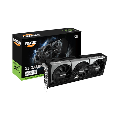 INNO3D 지포스 RTX 5080 GAMING OC D7 16GB X3_이미지