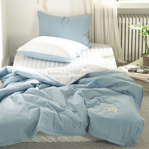 아도라하우스 하프 60수 누빔이불 패드세트 (더블킹 KK)_이미지