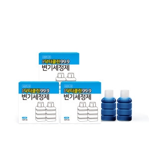 닥터클린 자동변기세정제 리필용세정액 6개 세정액100ml 6개