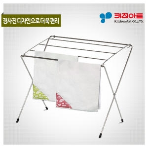 키친아트 스테인레스 접이식 행주건조대이미지입니다. 누르면 해당 게시물로 새창이동합니다.