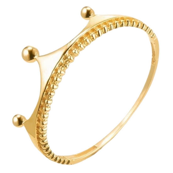 골드앤 14K 마샹스 크라운 반지