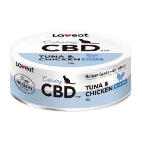 러브잇 CBD 참치&치킨 90g