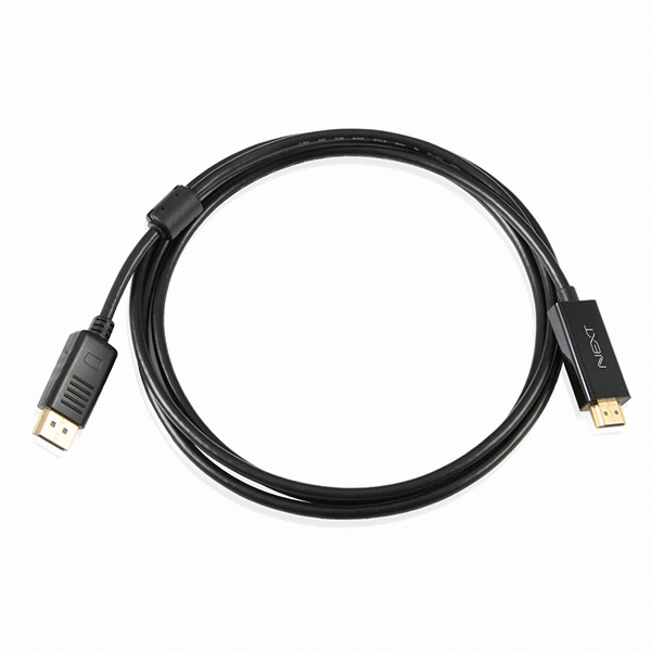 이지넷유비쿼터스 넥스트 NEXTLINK DP v1.2 to HDMI 케이블 (DPHC220, 2m)