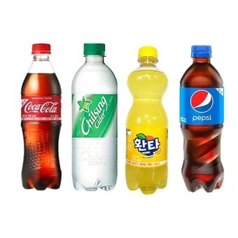 코카콜라 탄산음료 <b>500ml</b> 각6개 코카콜라+환타파인애플+<b>칠성</b><b>사이다</b>+펩시콜라