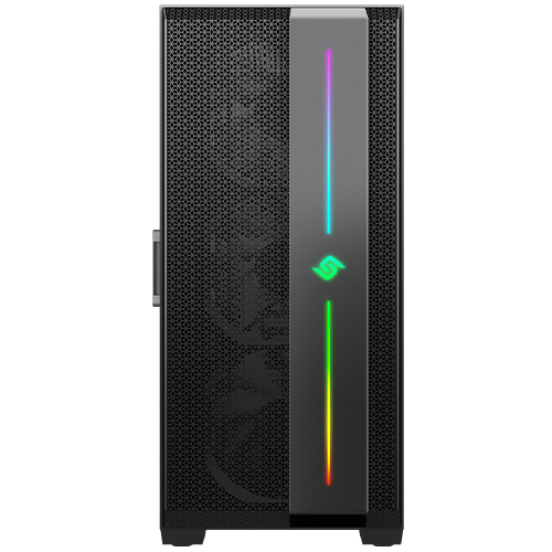 앱코 SUITMASTER P2000 퍼포먼스 ARGB VGA SUPPORT (블랙)_이미지