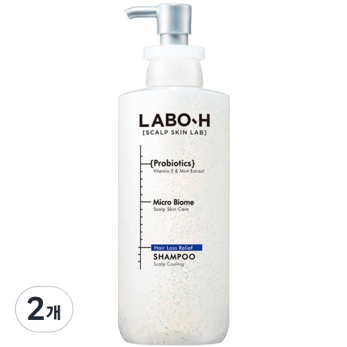 아모레퍼시픽 라보에이치 탈모증상완화 샴푸 두피쿨링 400ml (2개)