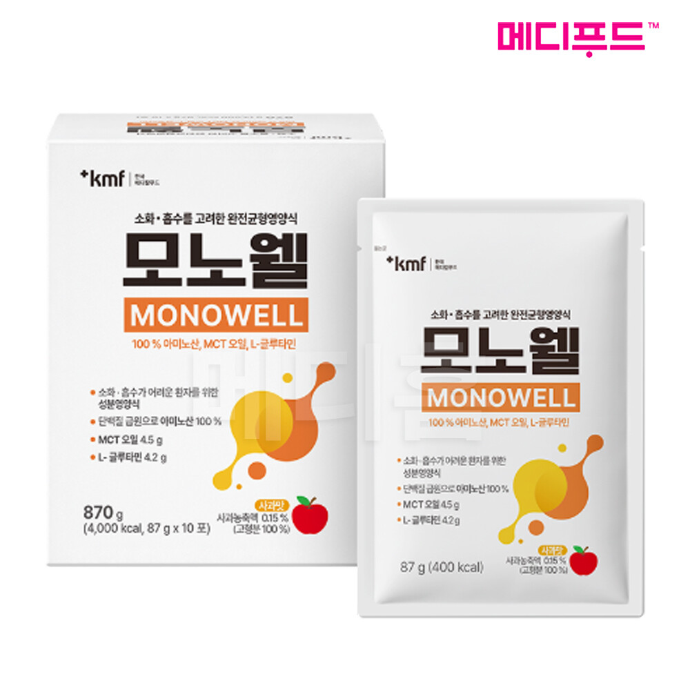메디푸드 모노웰 87g 10포