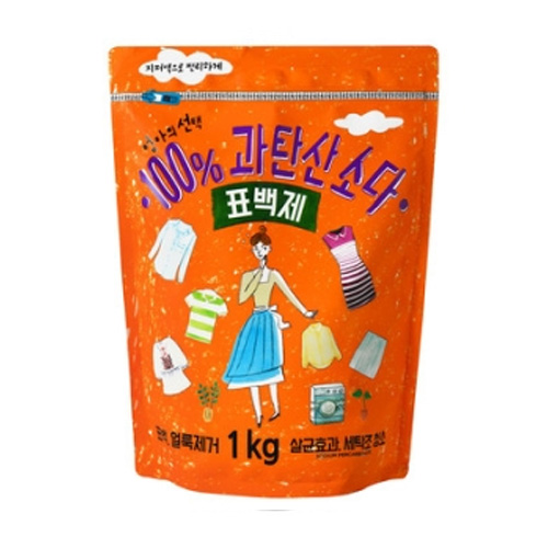 애경 엄마의 선택 과탄산소다 표백제 1kg (4개)_이미지