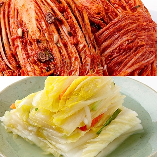 포기김치 5kg+백김치 3kg