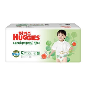 하기스 2023 네이처메이드 팬티형 5단계-남아용 (44매)_이미지