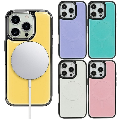 에스투비코퍼레이션 저스트포유 아이폰16 프로 컬러 크리스탈 맥세이프 에폭시 케이스_이미지