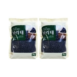 월드그린 고소한 검은콩 서리태 (2kg,2개)_이미지