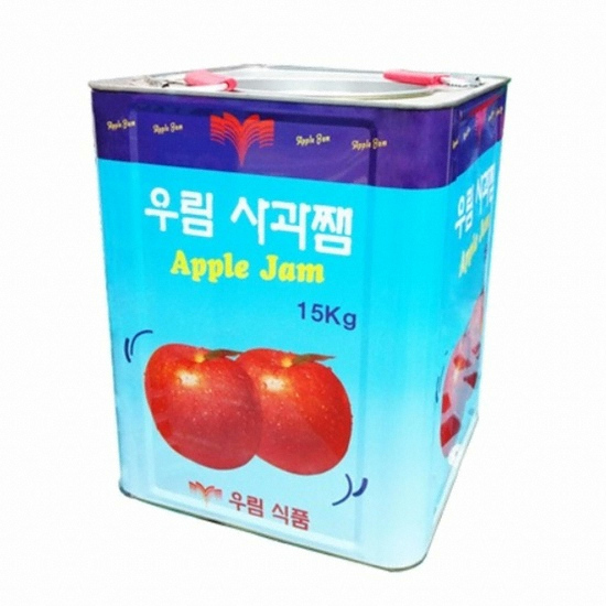 우림식품 사과쨈 15kg (1개)