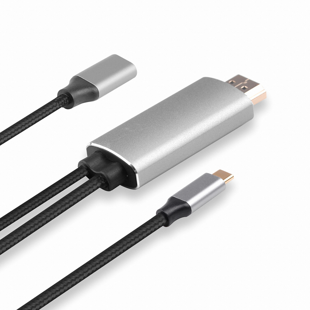 이지넷유비쿼터스 넥스트 C to HDMI 미러링 케이블 NEXT-2246CHPD (1.8m)_이미지
