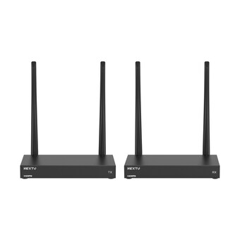 이지넷유비쿼터스 NEXTU 미르단 <b>HDMI</b> KVM 무선 송수신기 세트