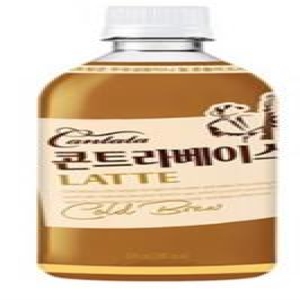 롯데칠성음료 칸타타 콘트라베이스 저칼로리라떼 500ml (12개)_이미지