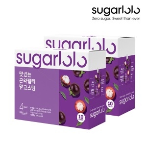 슈가로로 맛있는 곤약젤리 망고스틴 20팩