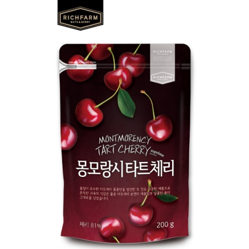 리치팜너트 몽모랑시 타트체리 200g